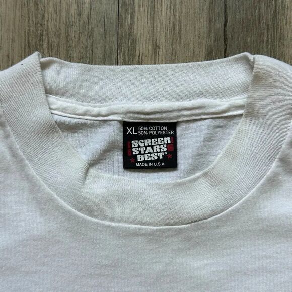 Vintage 80s Sex Tee Where Did You Learn To Eat Escargot Like That? Size XL - Picture 3 of 4